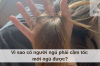 Vì sao có người ngủ phải cầm tóc mới ngủ được?