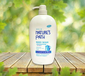 Sữa tắm dưỡng trắng da Nature’s Path - 1000ml