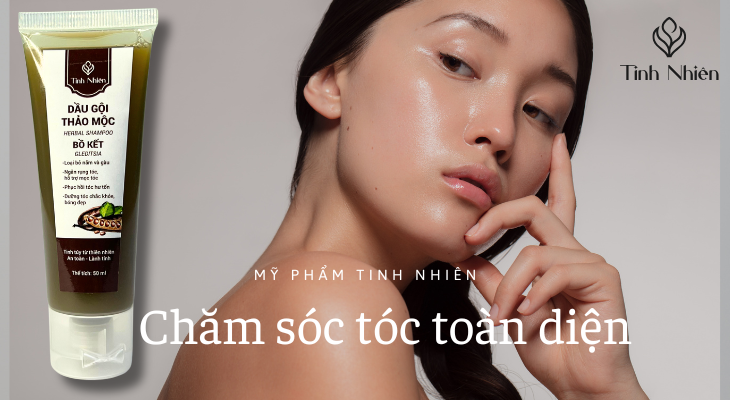 Chăm sóc tóc đón Tết 2026 cùng dầu gội Bồ Kết Tinh Nhiên 50ml