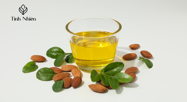 Chăm sóc tóc với dầu hạnh nhân sau khi gội