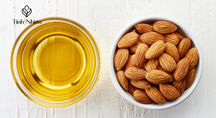 Hạnh nhân giúp tẩy da chết và kích thích mọc tóc