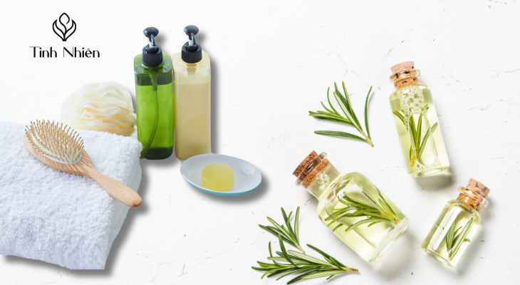 Tinh dầu hương thảo và dầu gội