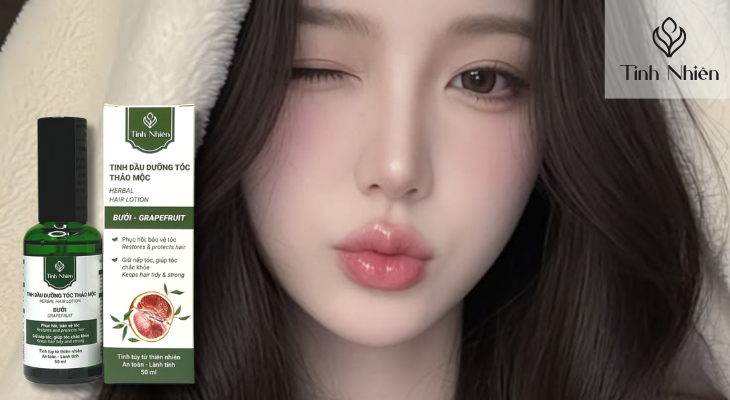 Giải pháp cho tóc bồng bềnh với tinh dầu Bưởi Tinh Nhiên