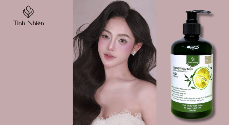 dầu gội Bưởi phục hồi tóc hư tổn do nhuộm tóc
