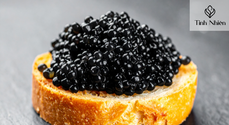 Trứng cá tầm siêu thực phẩm cho mái tóc 