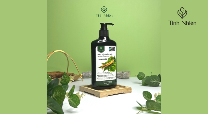 Dầu gội Nhân Sâm Tinh Nhiên 300ml phục hồi tóc hư tổn