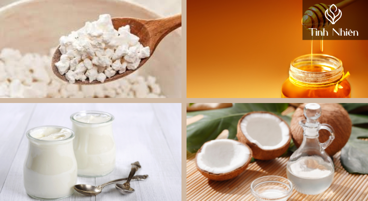 Ủ tóc với bột sắn dây, mật ong, sữa chua và dầu dừa