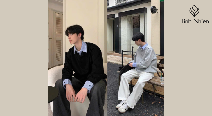 Áo sơ mi và áo len 