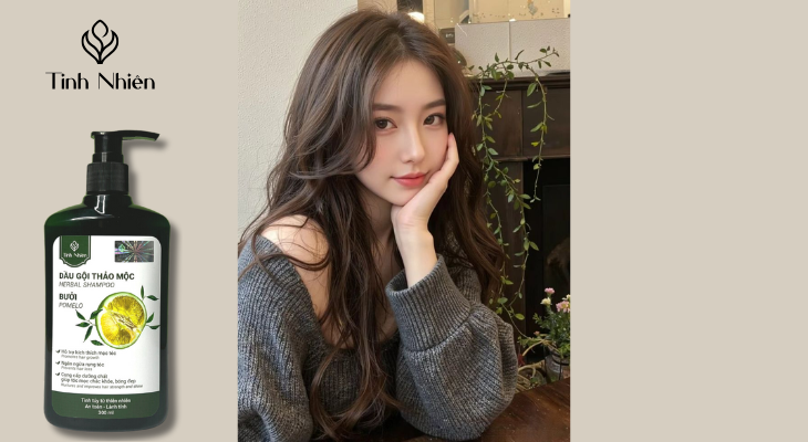 Dầu gội Bưởi Tinh Nhiên 300ml phục hồi tóc hư tổn