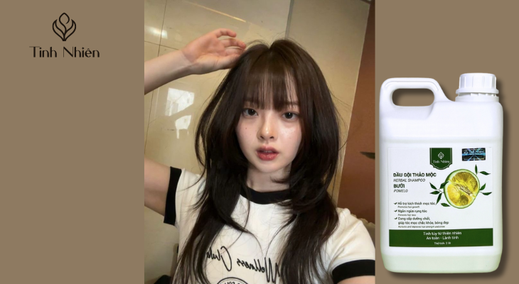 Giải pháp toàn diện cho mái tóc với dầu gội Bưởi Tinh Nhiên 2 lít