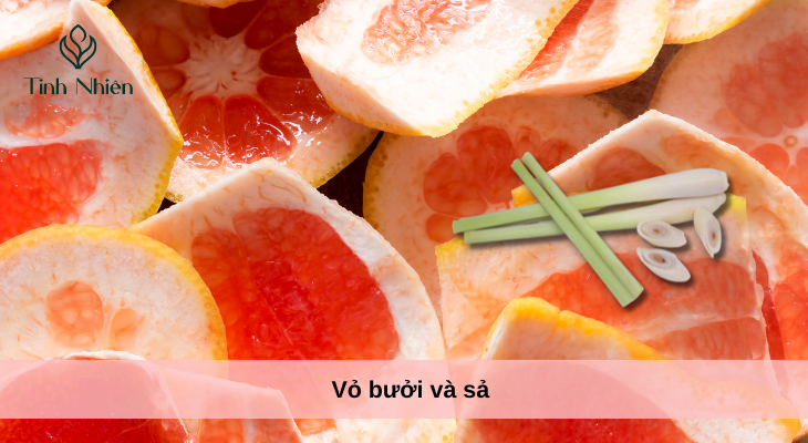 Vỏ bưởi và sả