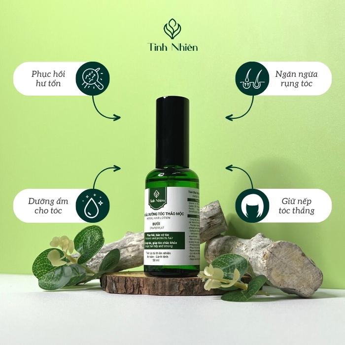 Tinh Dầu Dưỡng Tóc Thảo Mộc Bưởi Tinh Nhiên 50 ml