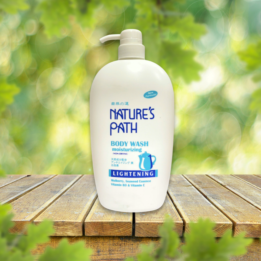 Sữa tắm dưỡng trắng da Nature’s Path - 1000ml