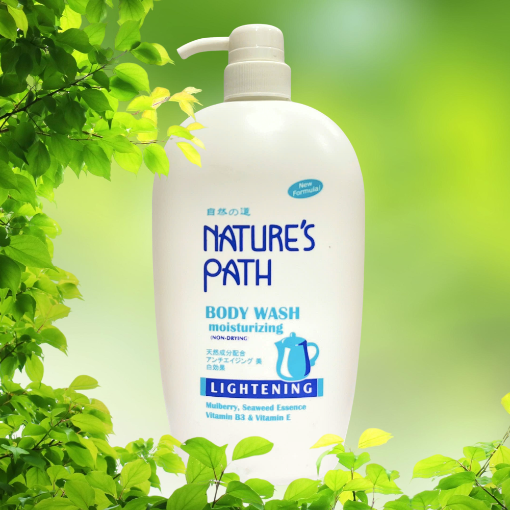 Sữa tắm dưỡng trắng da Nature’s Path - 1000ml