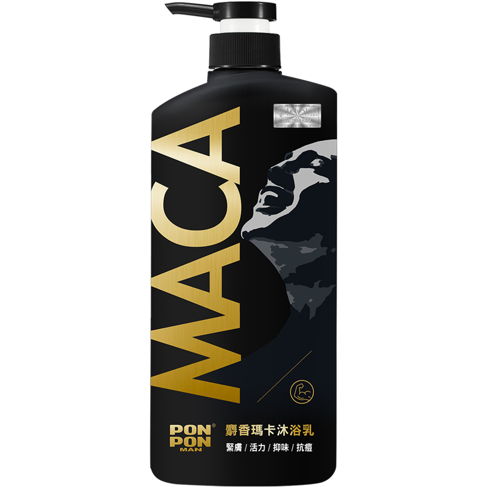 SỮA TẮM NAM GIẢM MỤN, CHỐNG OXY HÓA, MẠNH MẼ, NAM TÍNH - PON PON MAN MACA BODY CLEANSER